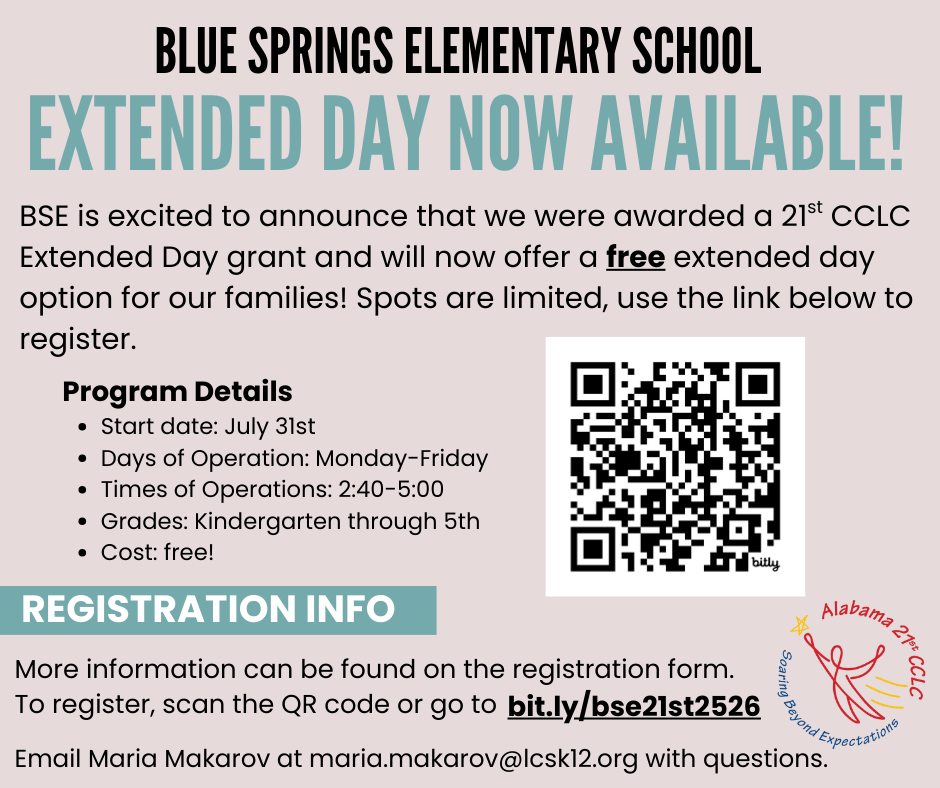 Extended Day Registration