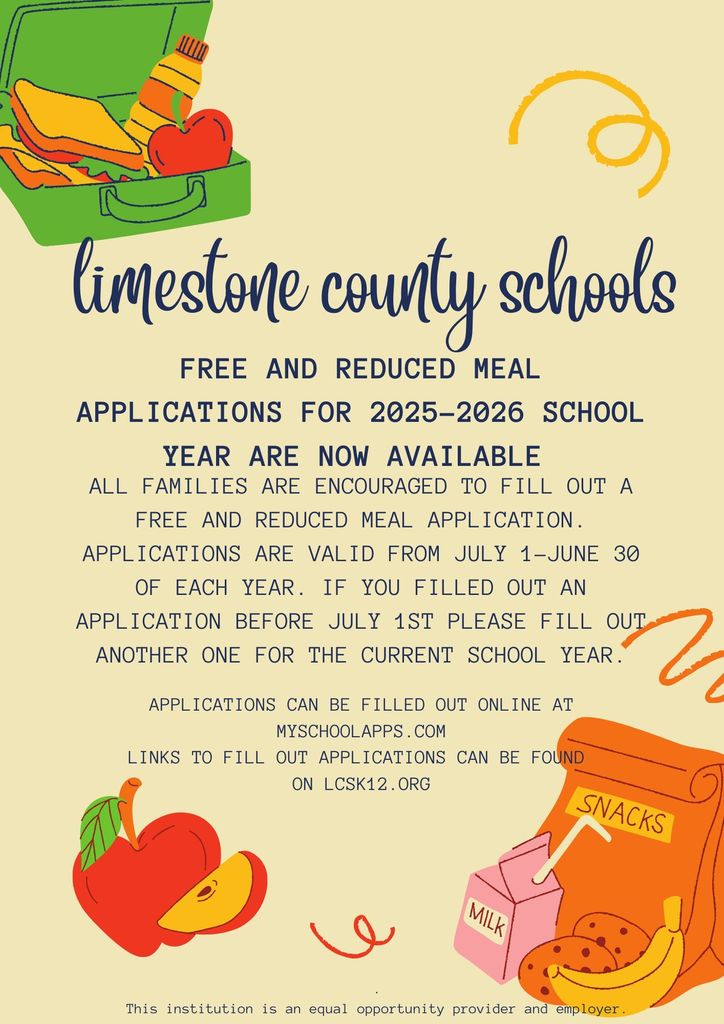 Free/Reduced Meal Application