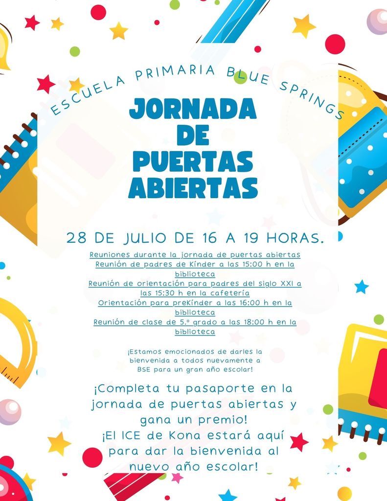 Open House Spanish