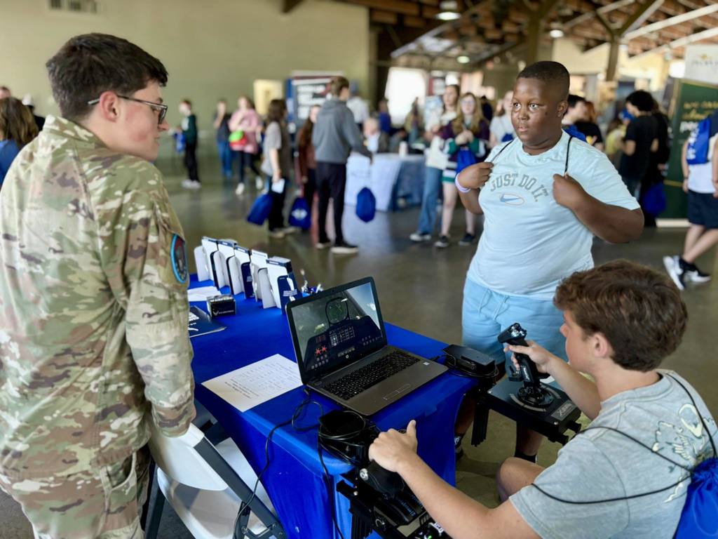 LCS students explore career opportunities during job fair