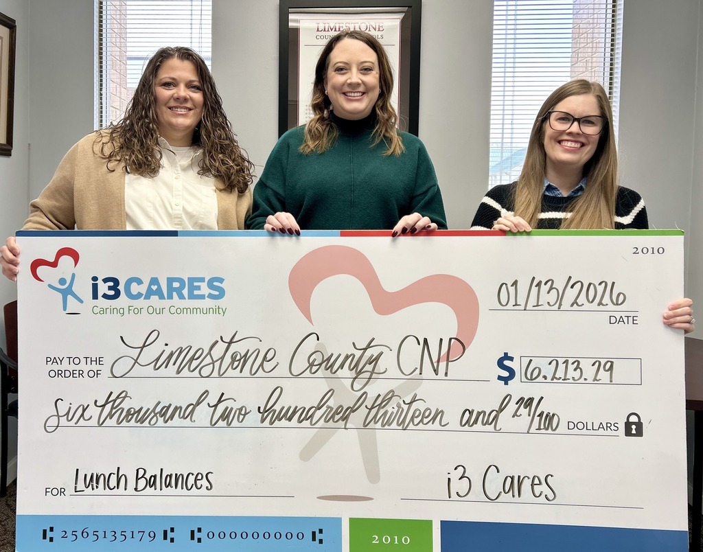 CNP Department receives donation for lunch balances