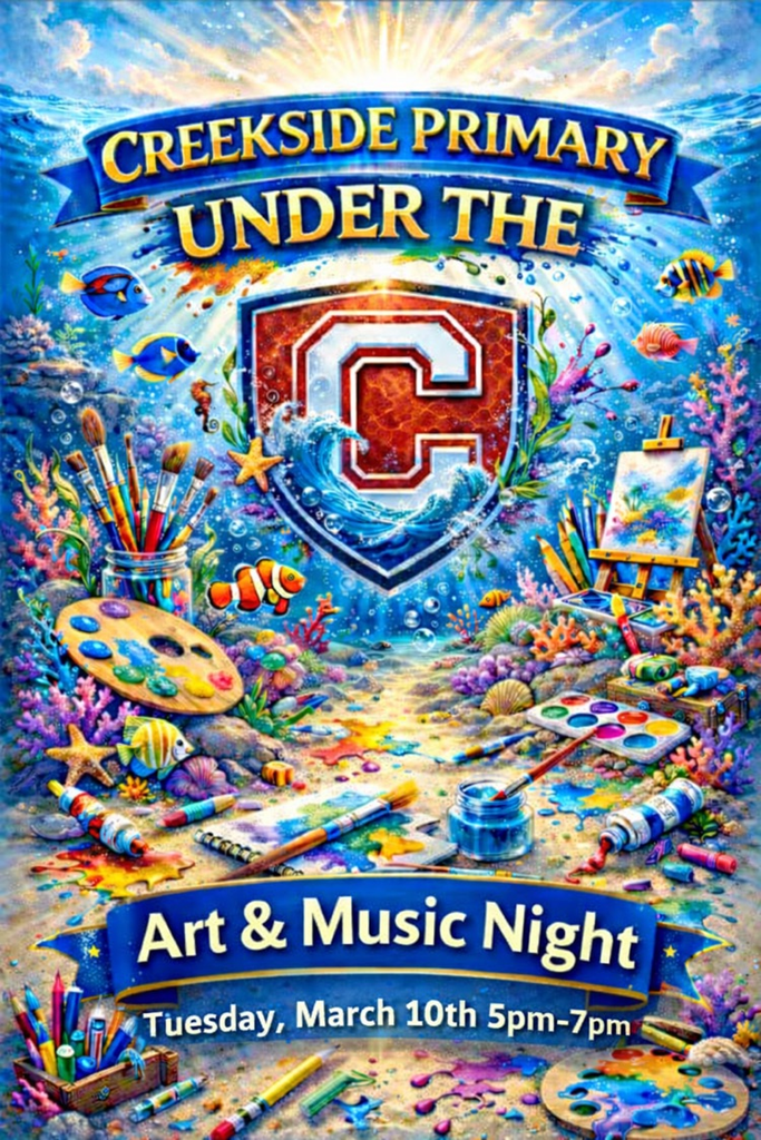 Art & Music Night is March 10th from 5-7pm