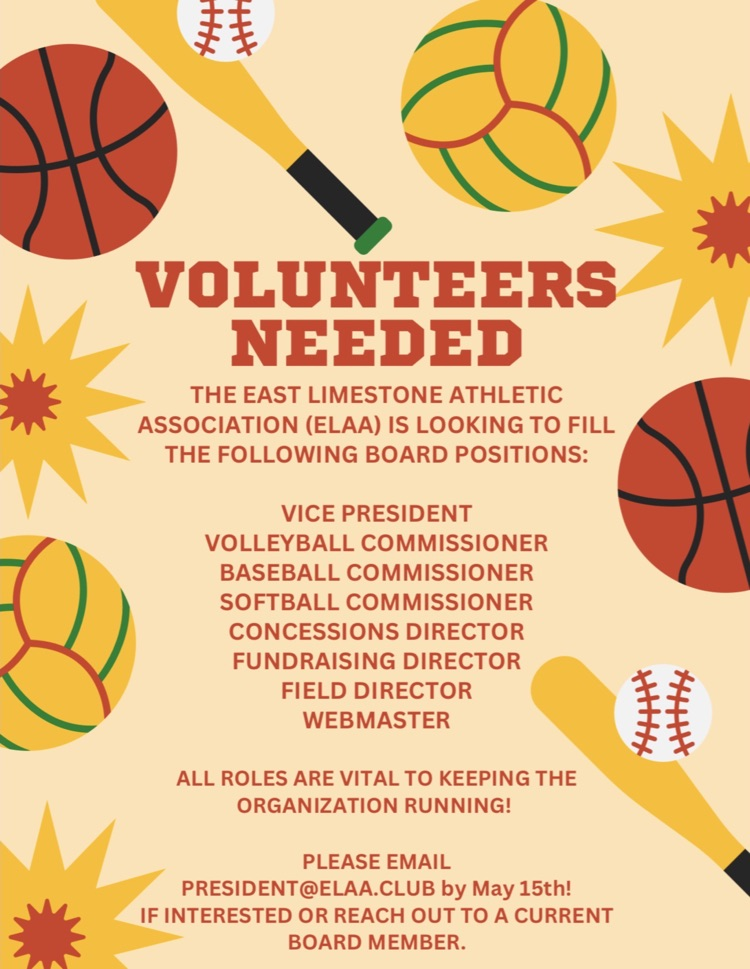ELAA volunteers needed 