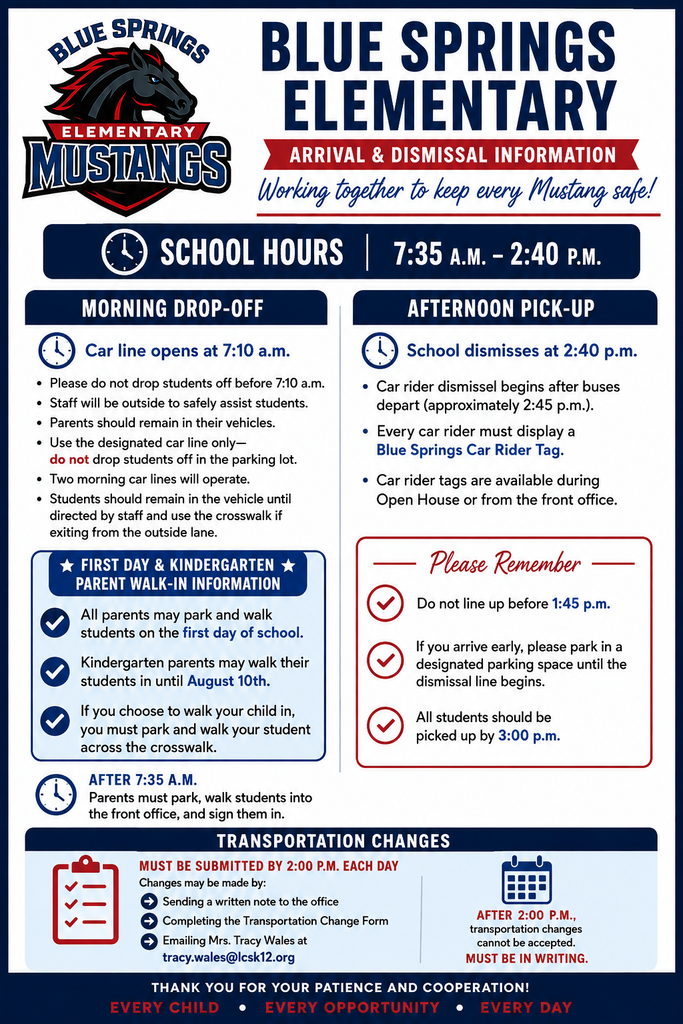 First Day Info
