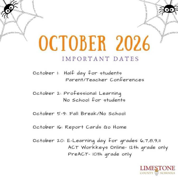 important dates 