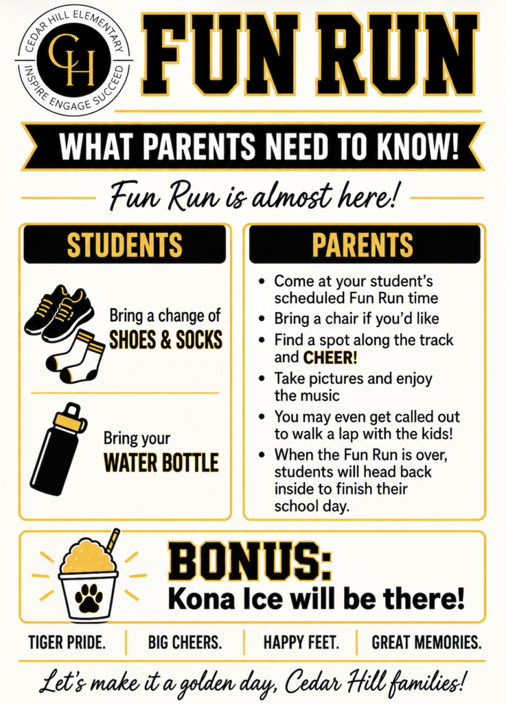 Parents Need to Know-Fun Run
