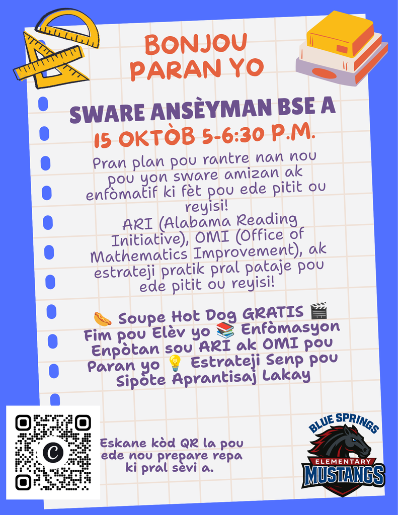 hatian creole flyer