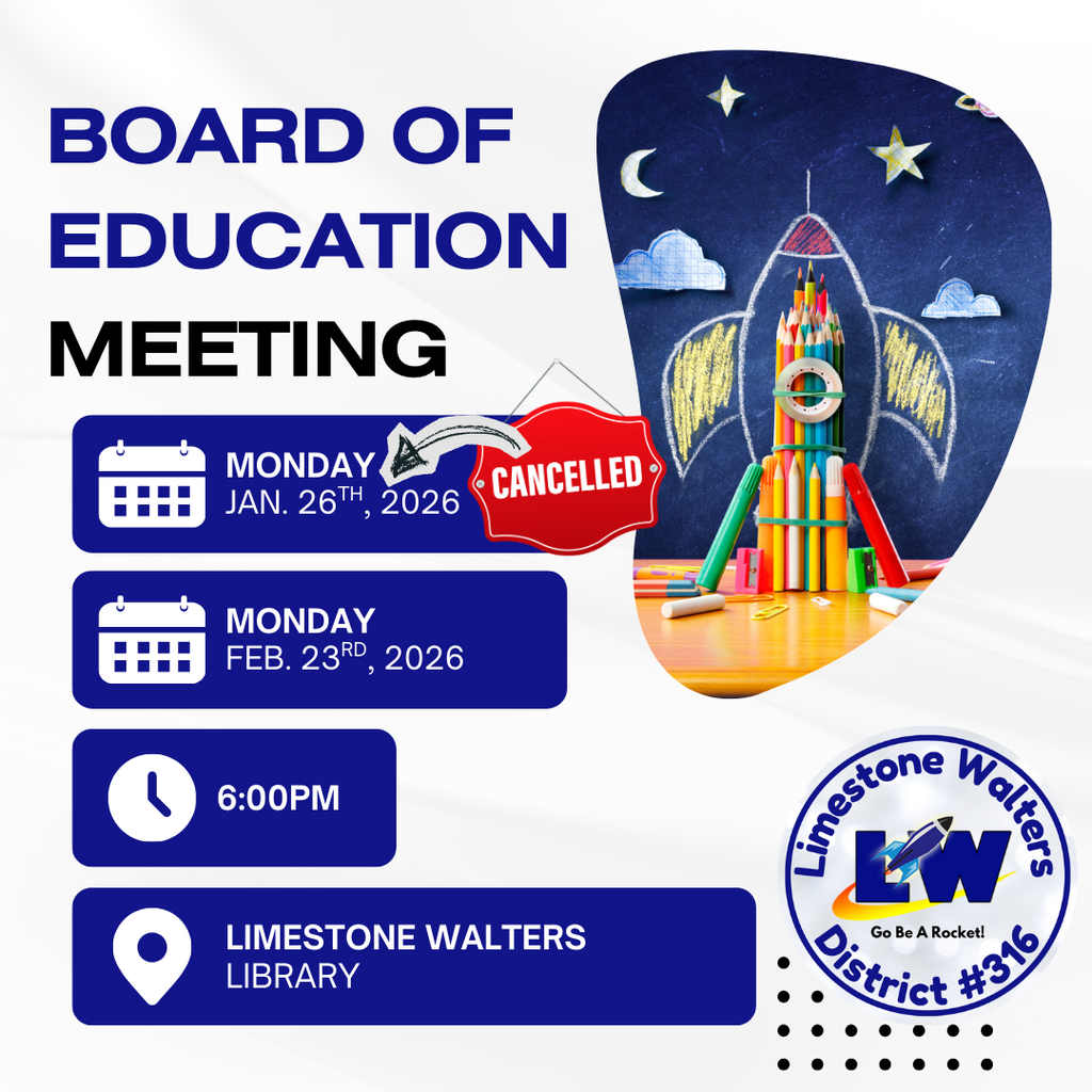 Board Meeting Canceled 1.26.26