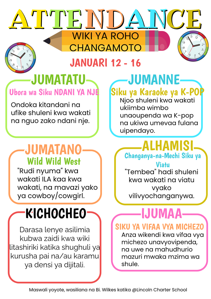 AttendanceSW_Swahili
