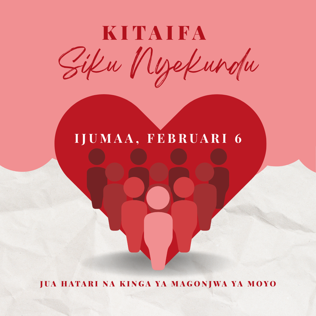 Wear Red Day Swahili