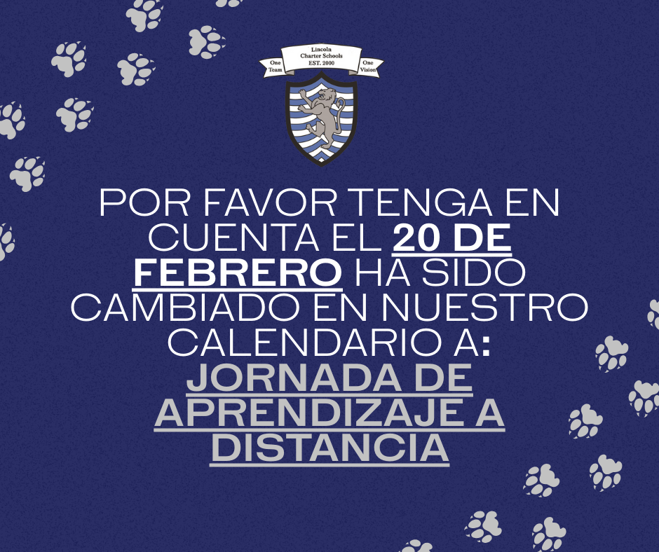 Distance Learning Notification Feb 20_spanish