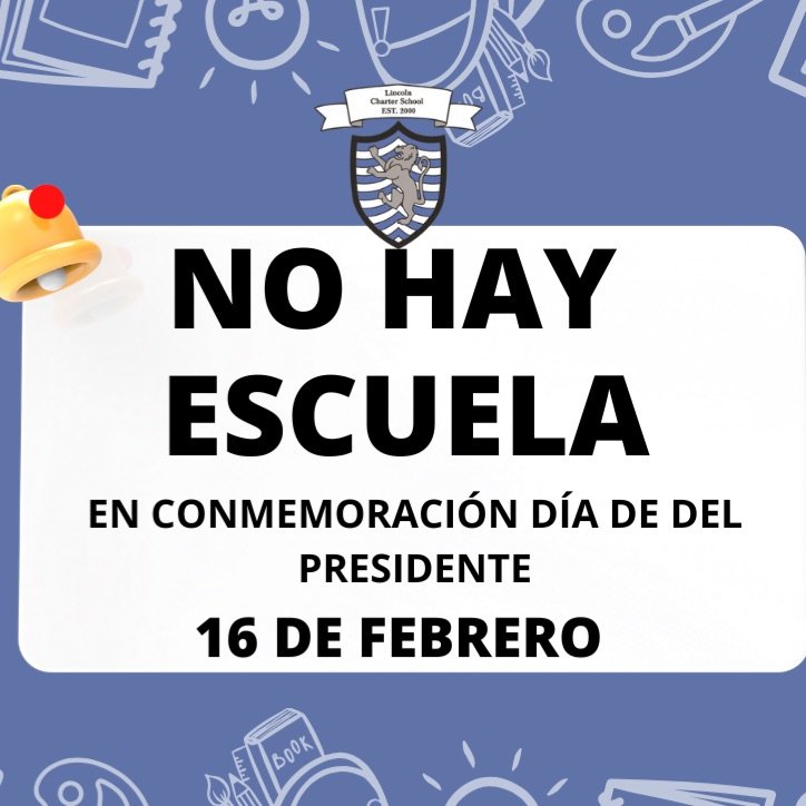 No school on President's Day_Spanish