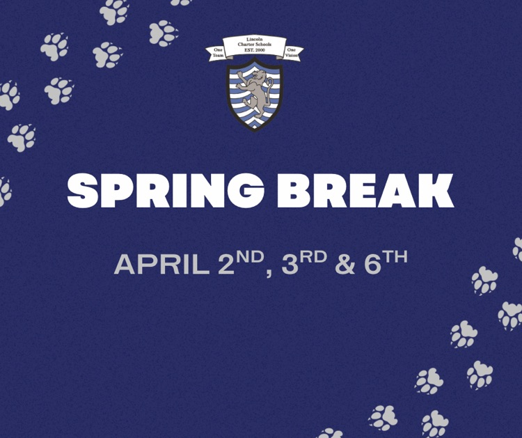 spring break reminder-English