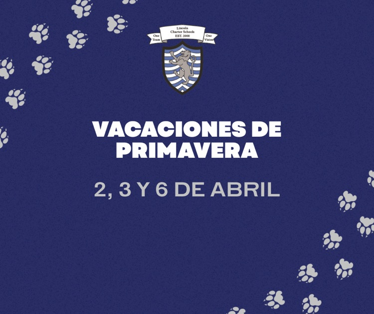 spring break reminder-Spanish 