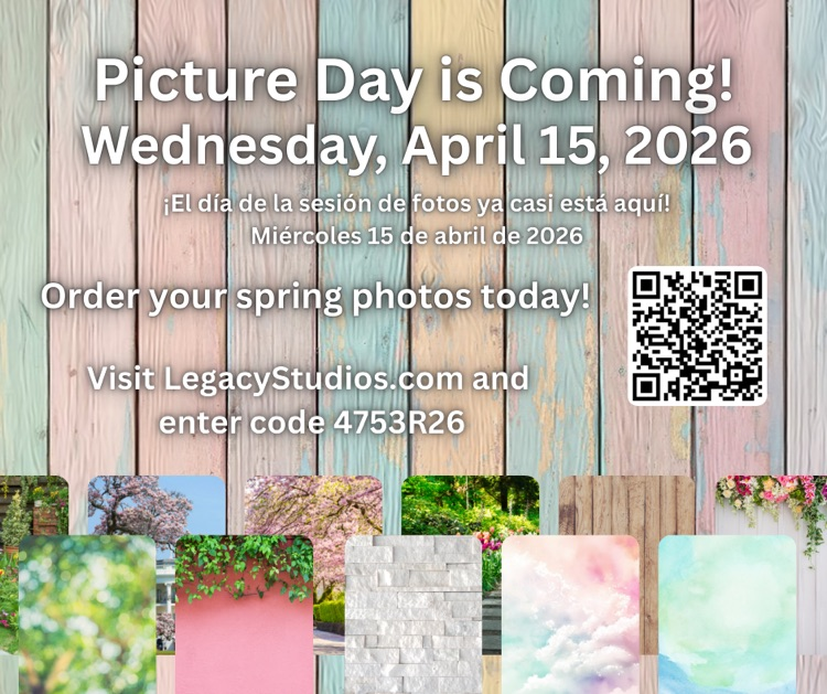 spring picture day April 15