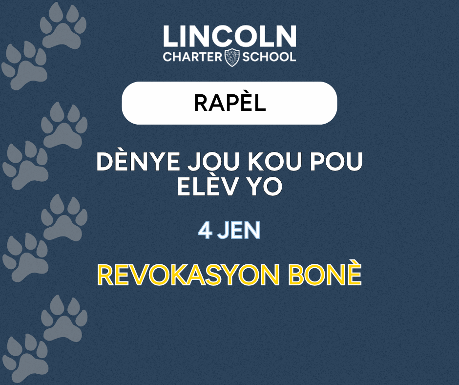Last Day Reminder-Haitian Creole