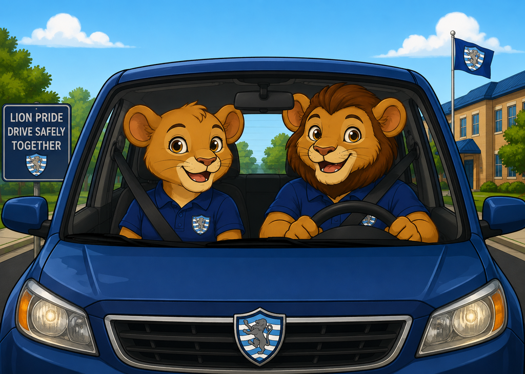 car pick up lions