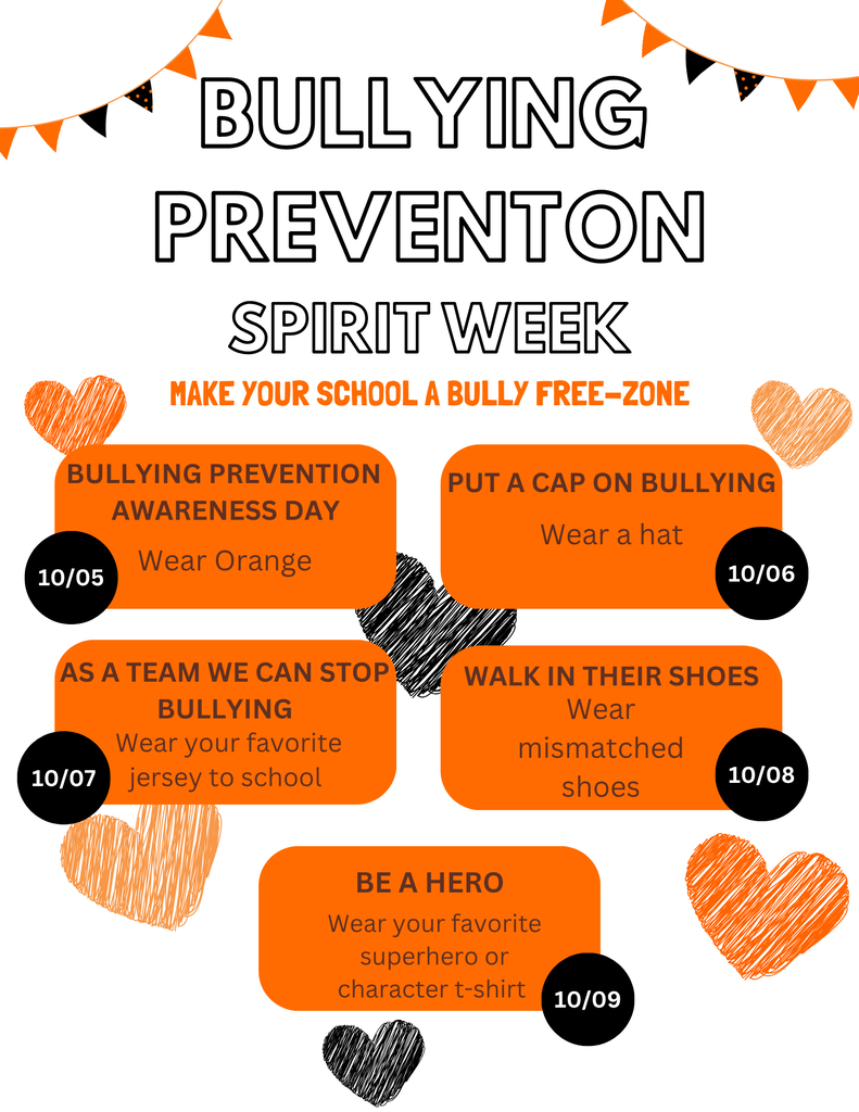 bully prevention spirit week