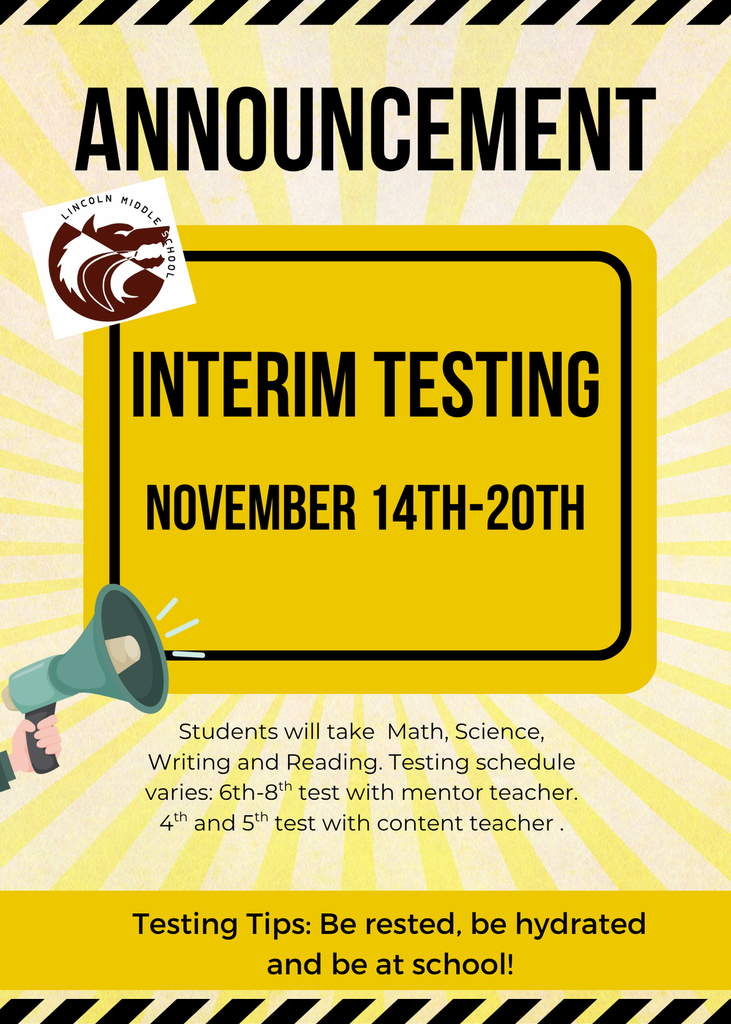 Fall Interim Testing