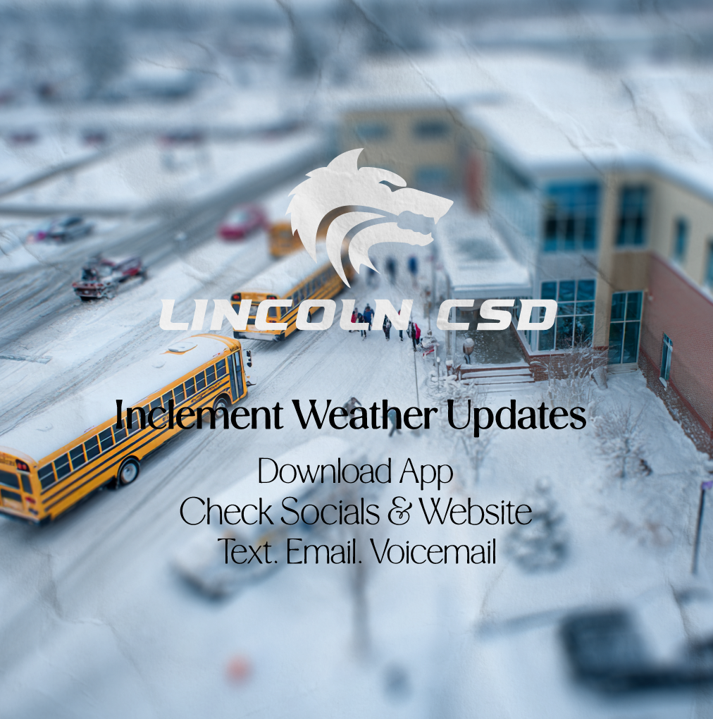 INCLEMENT WEATHER UPDATES