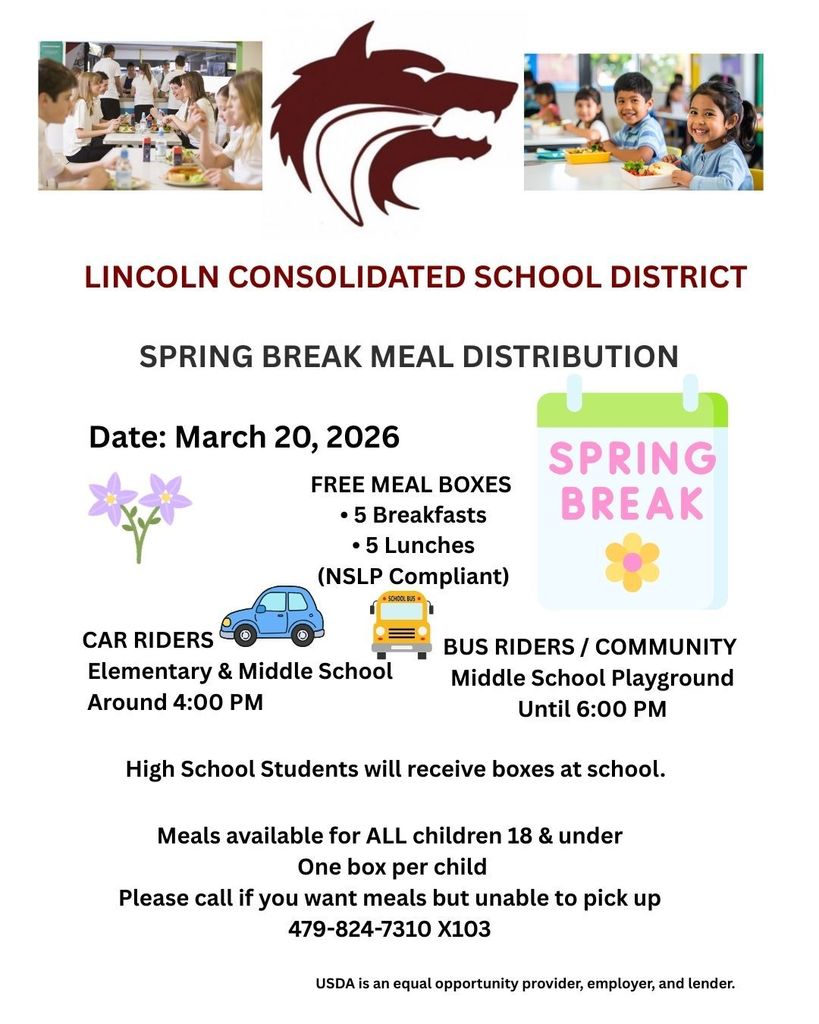 spring break meal distribution
