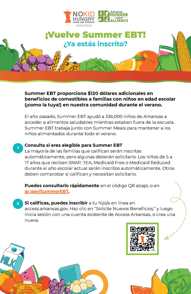 Summer EBT 2026 Spanish