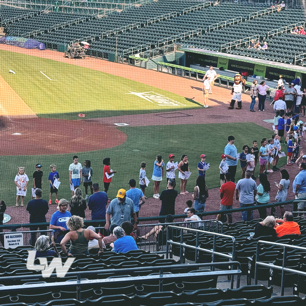 Archery Team at Naturals Game