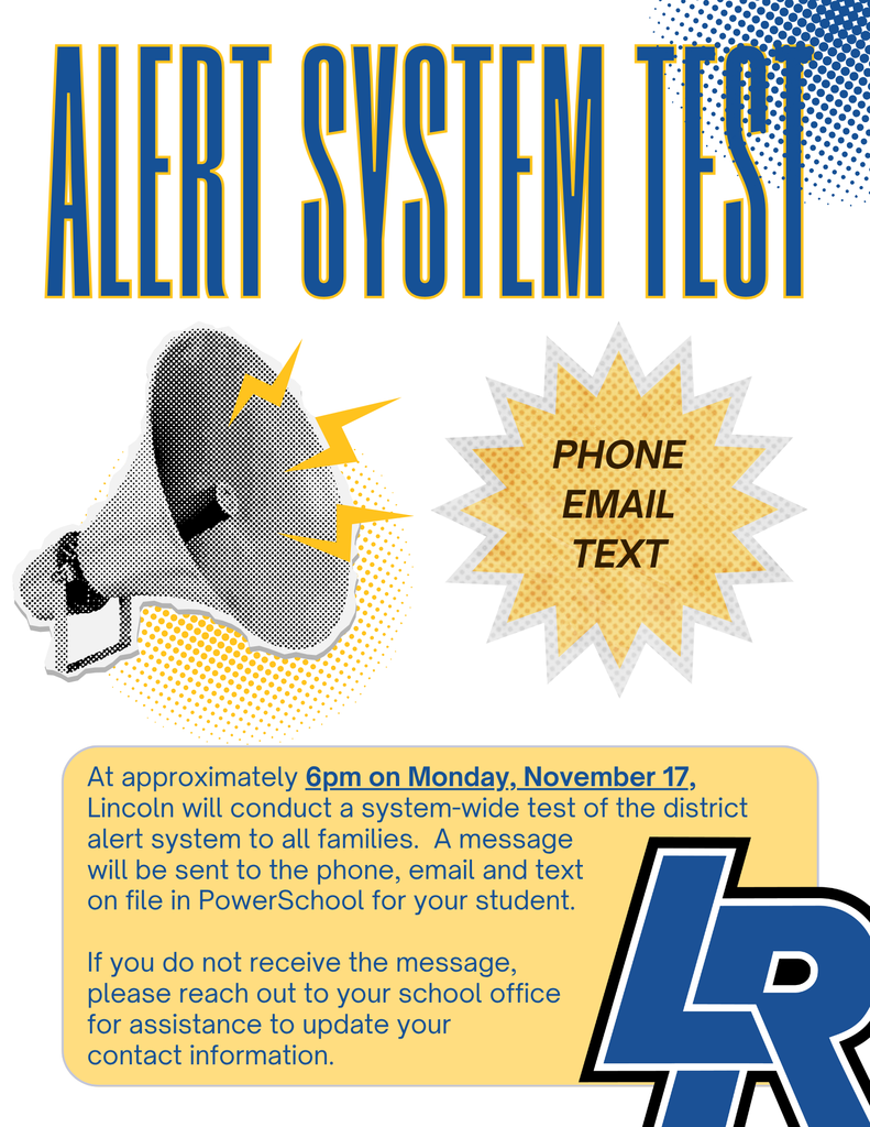Alert System Test