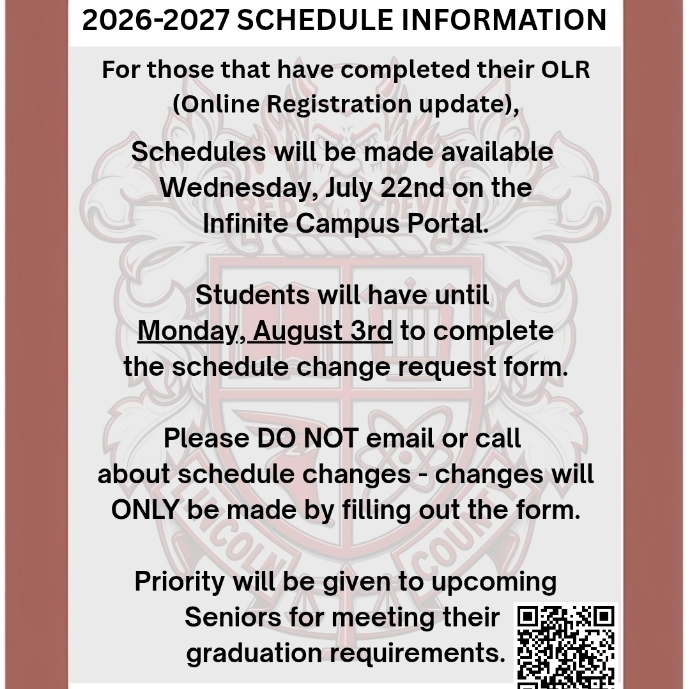 Schedules