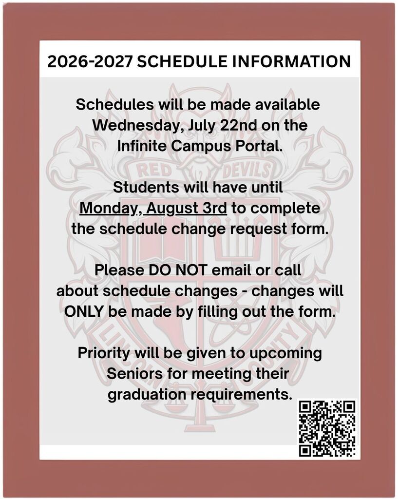 Schedules