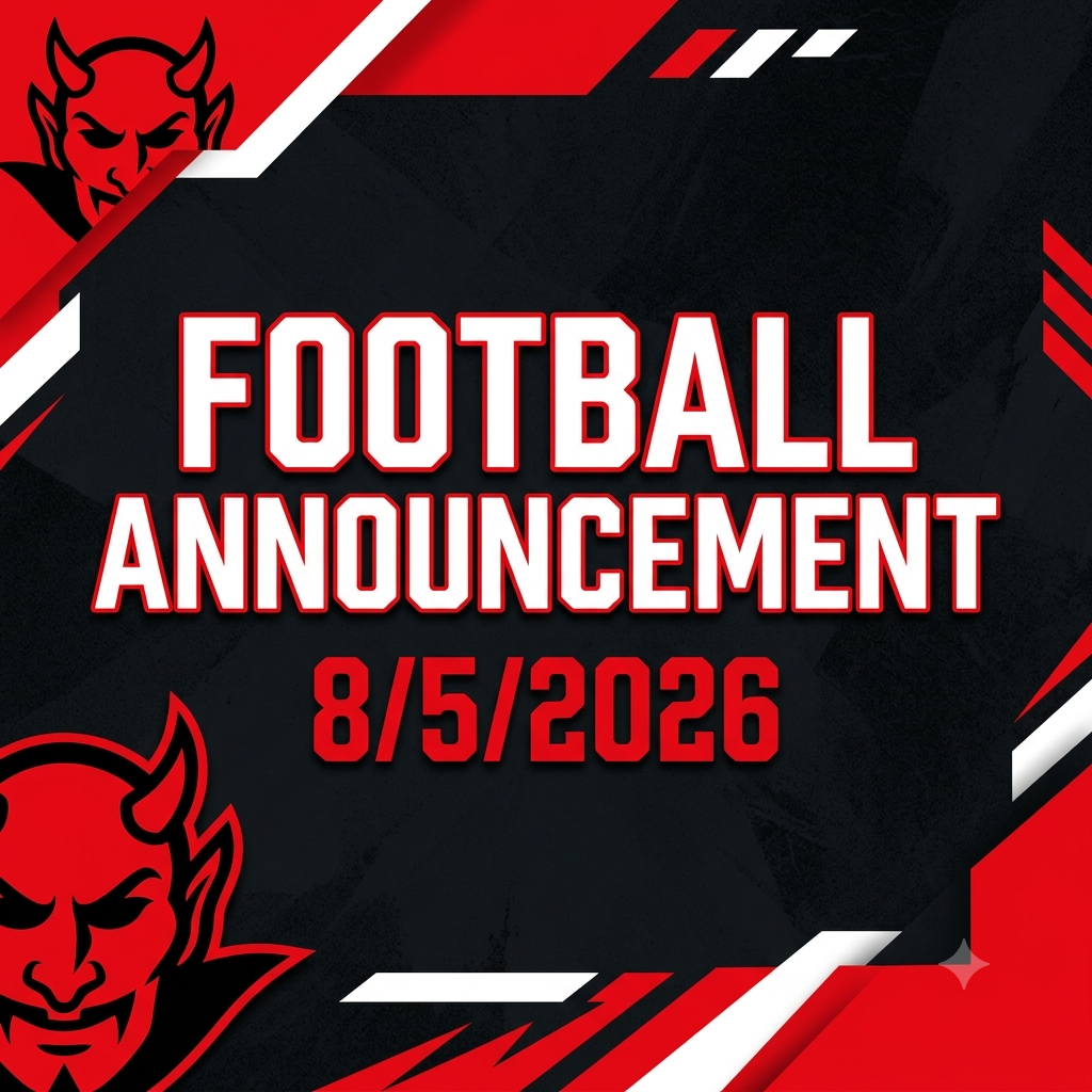 8/5/2026 Football Announcement