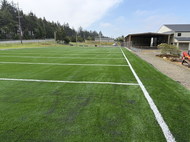 Turf field at Crestview