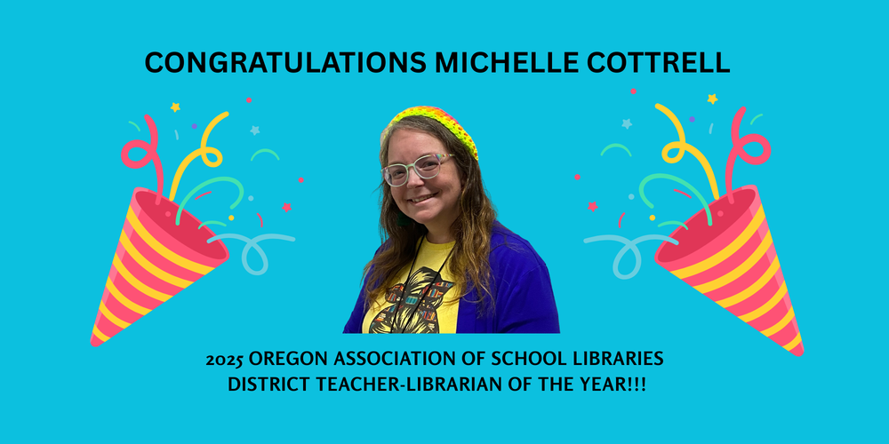 Michelle Cottrell with Award