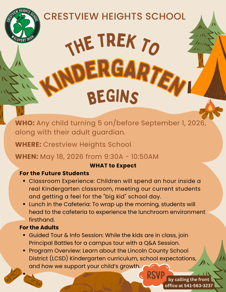 Information About Kinder Preview Day
