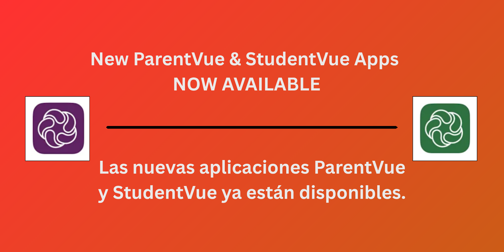 orange background parentvue and studentvue apps now available