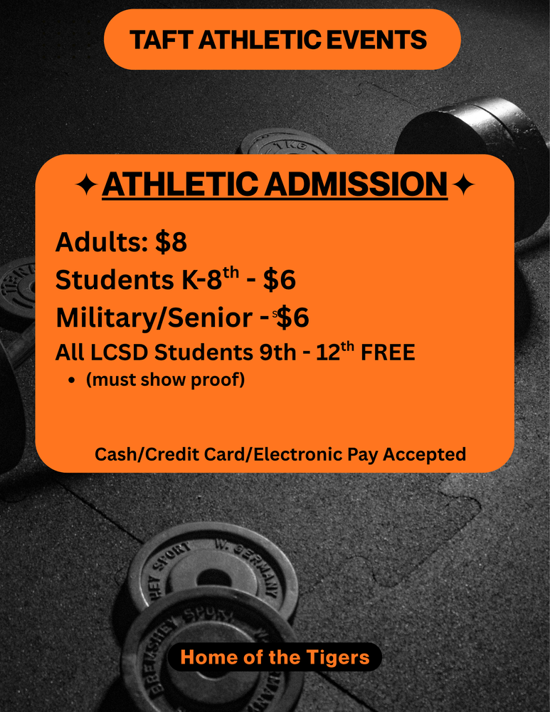 Athletic Admission 2026/2027