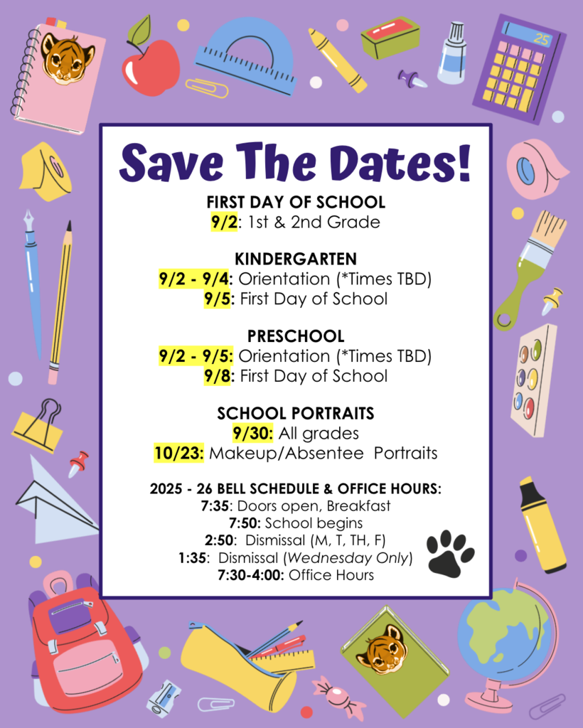 Important Dates