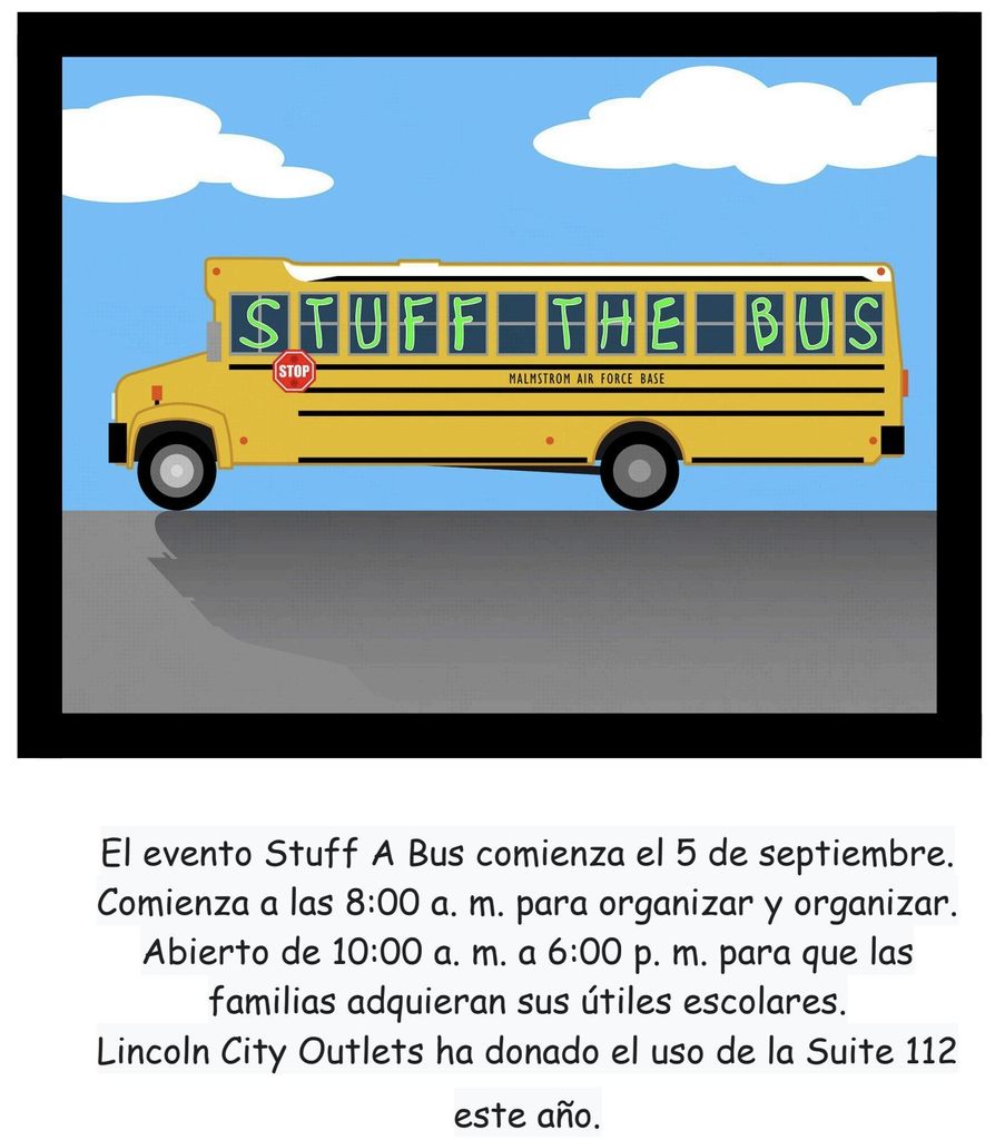 Información para el evento Stuff A Bus