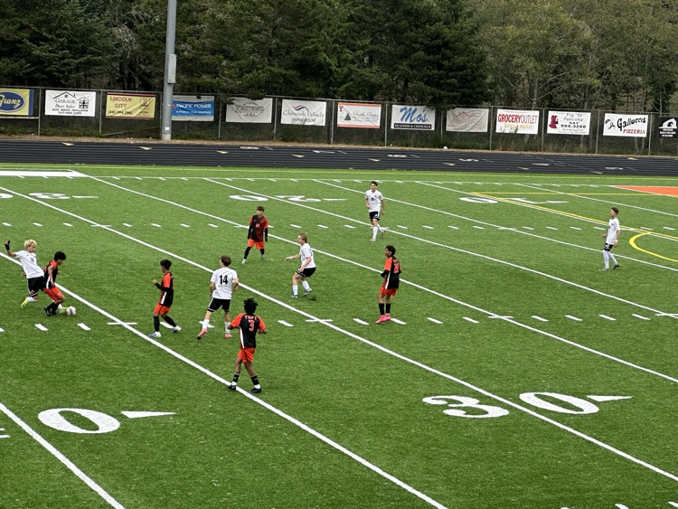 Taft Varsity Boys Soccer fought hard and came up short against a talented Corbett team 2-0