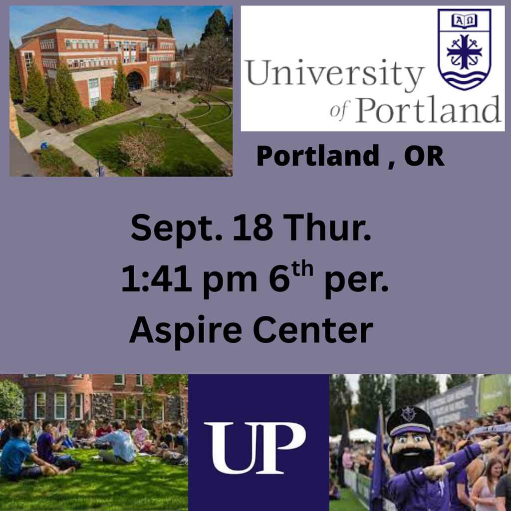 University of Portland Visit