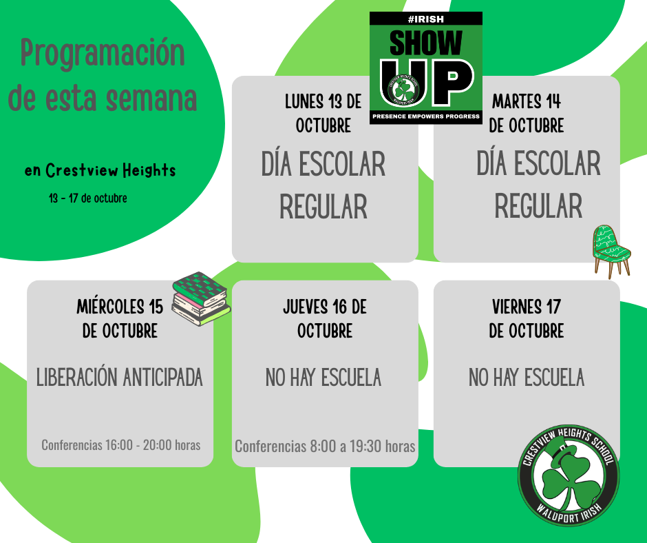 Conference Week Schedule