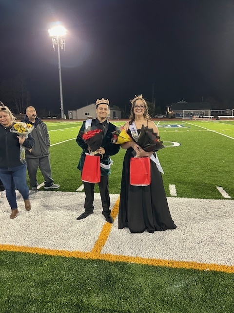 King Adam and Queen Sophie!