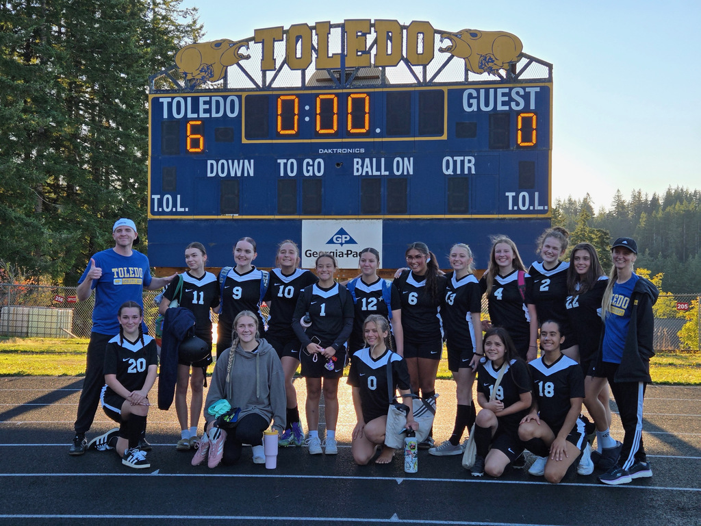 Toledo High School Girls Soccer Team's first win in school history