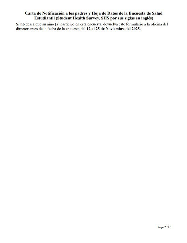 Health Survey Spanish 2