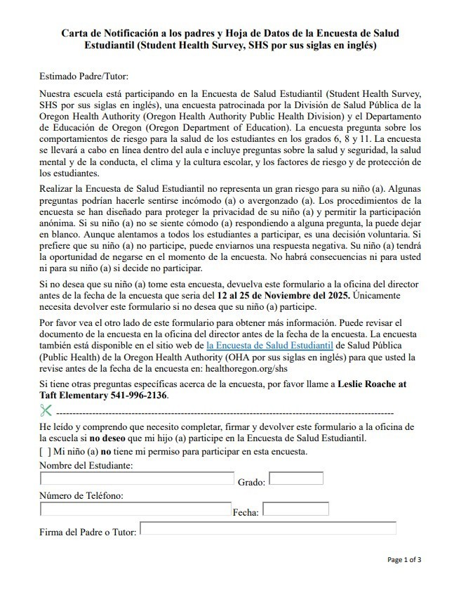 Health Survey Spanish 1