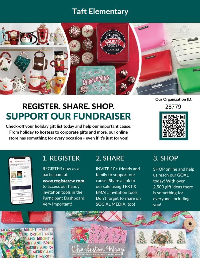 Charelston Wrap Fundraiser 