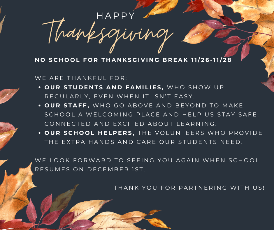 A message of gratitude in english