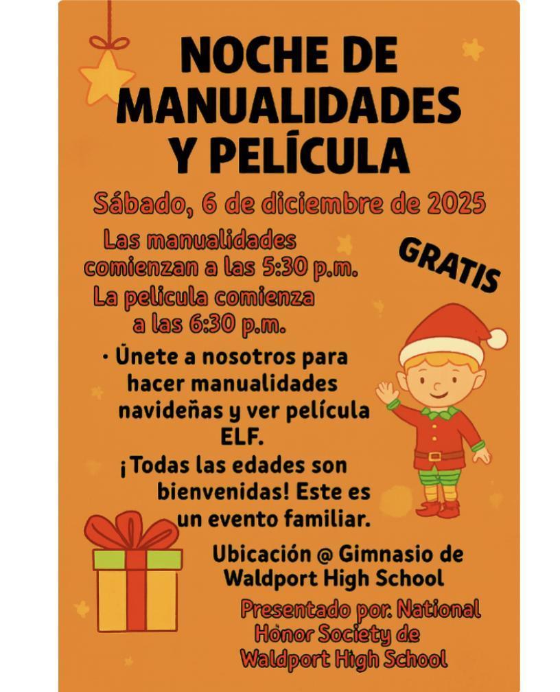 Noche de Manualidades y Pelicula