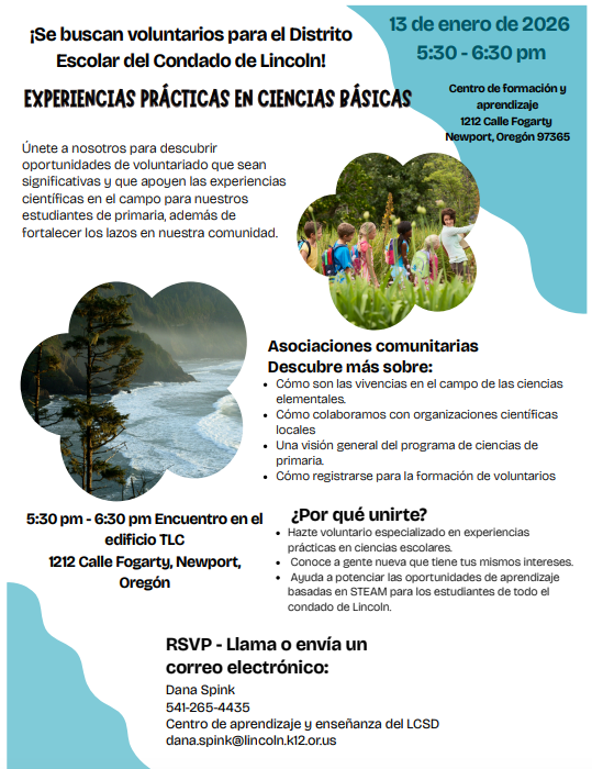 Volunteers needed poster