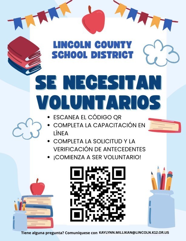 Volunteer Flyer Spanish